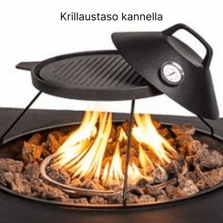 Jalotuli 1 - Kaasutakka: 19,5 kW Teho, Tunnelmaa ja Grillailua Ilman Polttopuita