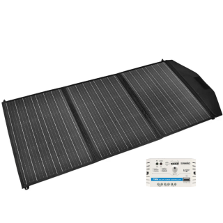 Taiteltava Aurinkopaneeli Solveig 135W: Sisältää 10A lataussäätimen.