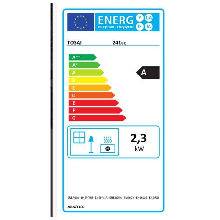 Tosai 2,2 kW - Edullinen valopetrolilämmitin nopeaan lämmitykseen.