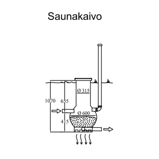 Harmaavesisuodatin IISI SAUNAKAIVO