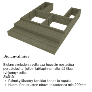 Hirsihuussipaketti Ilo