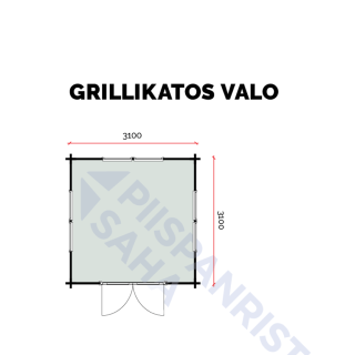 Grillikatos- Edullinen ja helposti kasattava piharakennus