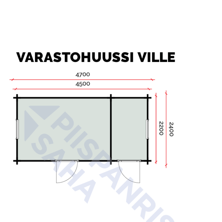 Huussit ja varastot edullisesti - Rakenna itse vaivattomasti