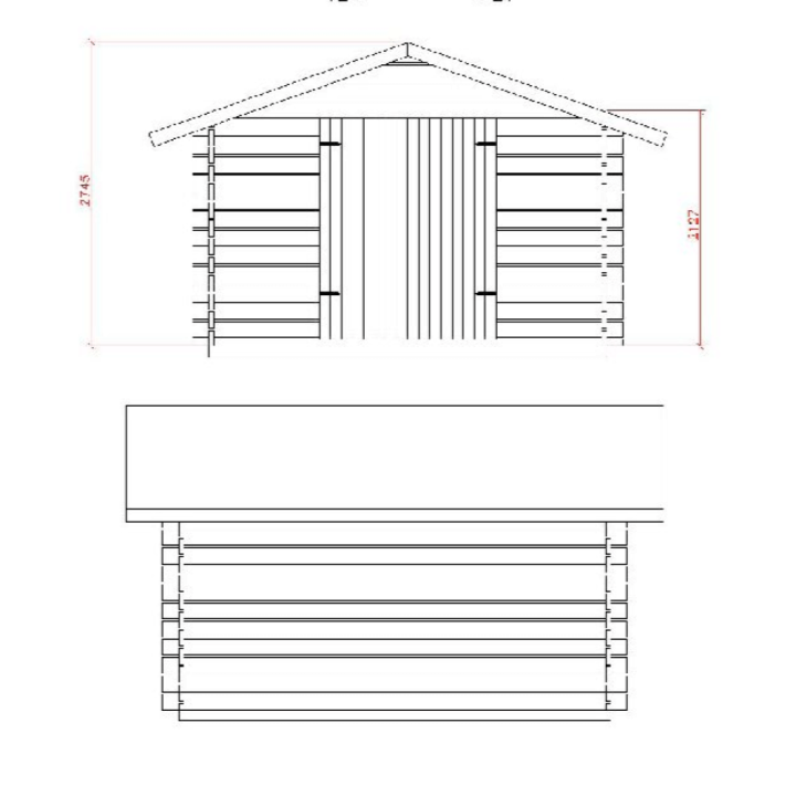 Puuvaja Suoraseinä 10m2